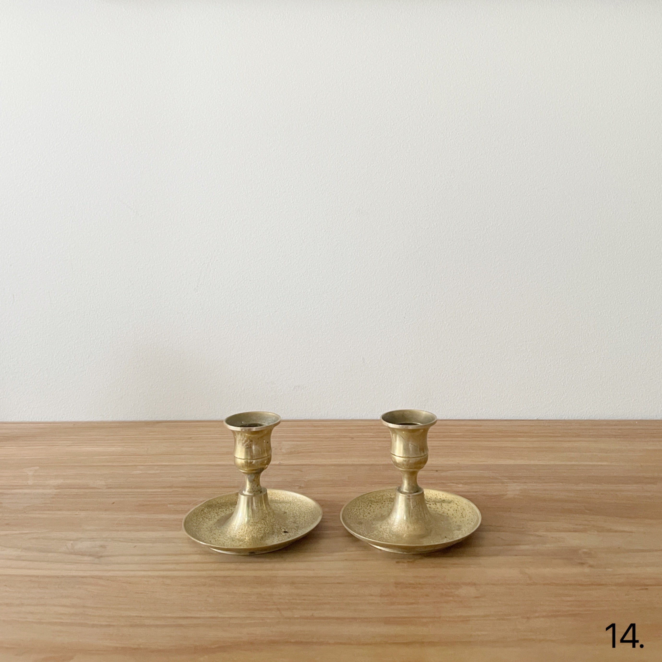 Antique Brass Candlesticks (Assorted)